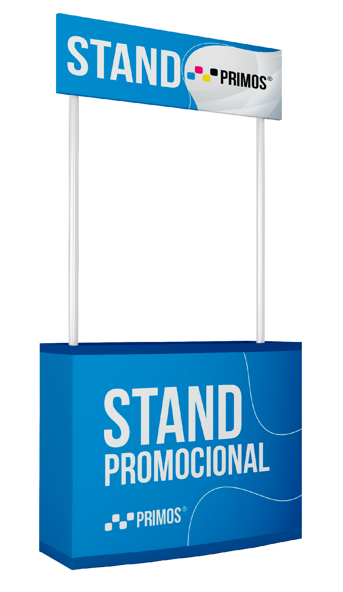 Stand promocional con gráfica personalizada