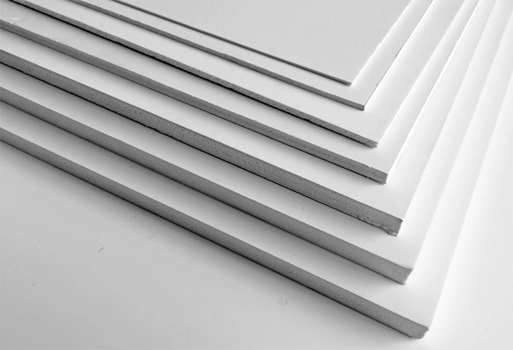 Planchas de PVC espumado para soporte gráfico
