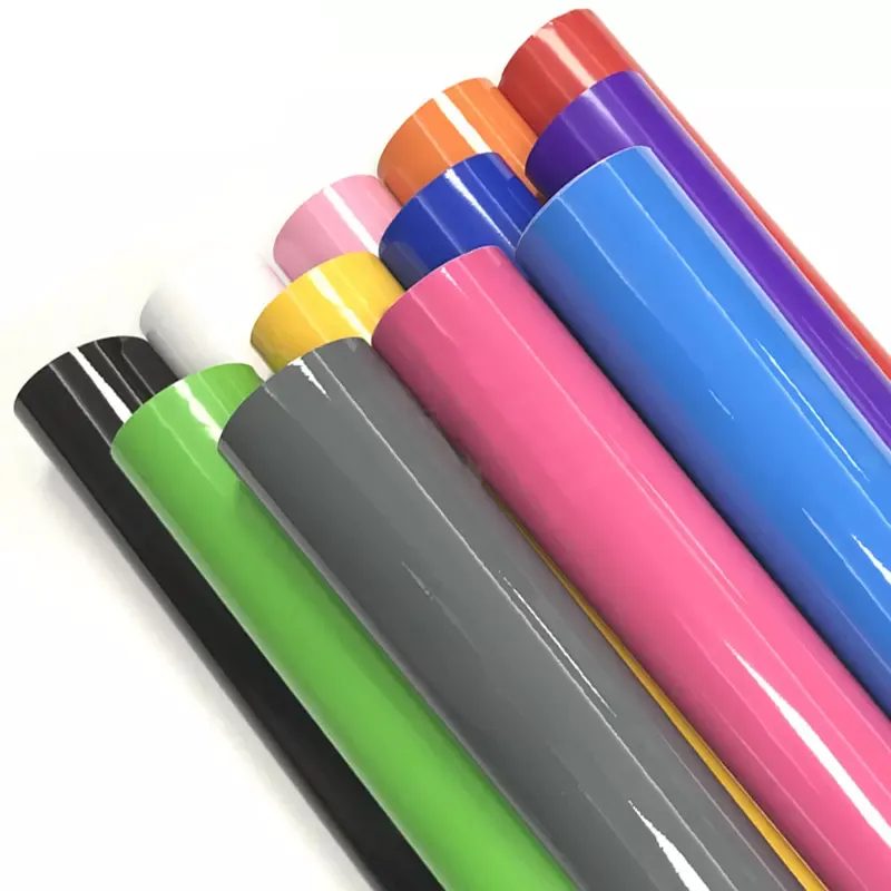 Rollos de vinilo de corte en distintos colores